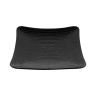 G.E.T - Milano 11.75" Black Square Plate (12 Per Case) - ML-64-BK
