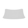 G.E.T - Milano 13.75" White Square Plate (6 Per Case) - ML-65-W