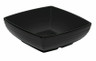 G.E.T - Milano 80 oz Black Square Bowl (12 Per Case) - ML-67-BK