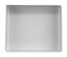 G.E.T - Milano 11.6" x 9.75" White Bento Box Base (6 Per Case) - BN-B-W