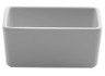 G.E.T - Milano 3.25" x 1.5" White Bento Box Insert (24 Per Case) - BN-D-W