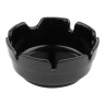 G.E.T - 4" Black Ashtray/Cigar Tray (24 Per Case) - AT-4-BK