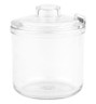G.E.T - 8 oz Condiment Jar W/ Lid (24 Per Case) - CD-8-2-CL