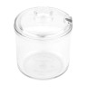 G.E.T - 8 oz Condiment Jar W/ Lid (24 Per Case) - CD-8-2-CL