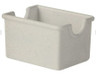 G.E.T - 3.5" x 2.5" Ironstone Plastic Sugar Caddy (24 Per Case) - SC-66-IR