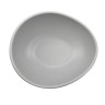 G.E.T - Riverstone 8 oz Light Gray Small Side Dish/Soup Bowl (24 Per Case) - B-1200-LG
