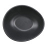 G.E.T - Riverstone 1.5 oz Dark Gray Ramekin/Small Oval Sauce Cup (48 Per Case) - B-401-DG