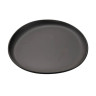 G.E.T - Riverstone 10.6" Dark Gray Round Coupe Dinner Plate (12 Per Case) - CS-1050-DG