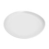 G.E.T - Riverstone 7" White Small Round Coupe Bread Plate (12 Per Case) - CS-710-W
