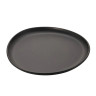 G.E.T - Riverstone 9.1" Dark Gray Small Round Coupe Plate (12 Per Case) - CS-910-DG