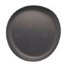 G.E.T - Riverstone 9.1" Dark Gray Small Round Coupe Plate (12 Per Case) - CS-910-DG