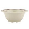 G.E.T - Diamond Cambridge 10 oz Ivory Bowl (48 Per Case) - B-50-W/CB