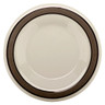 G.E.T - Diamond Cambridge 6.5" Ivory Wide Rim Plate (48 Per Case) - WP-6-CA