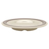 G.E.T - Diamond Cambridge 9" Ivory Wide Rim Plate (24 Per Case) - WP-9-CA