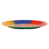 G.E.T - Diamond Celebration 12" x 9" Multi-Colored Platter (12 Per Case) - OP-120-CE