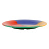 G.E.T - Diamond Celebration 10.5" Multi-Colored Wide Rim Plate (12 Per Case) - WP-10-CE