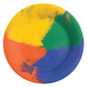G.E.T - Diamond Celebration 12" Multi-Colored Wide Rim Plate (12 Per Case) - WP-12-CE
