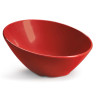 G.E.T - Diamond Harvest 14 oz Cranberry Cascading Bowl (12 Per Case) - B-782-CM