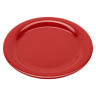 G.E.T - Diamond Harvest 10.5" Cranberry Narrow Rim Plate (12 Per Case) - NP-10-CR