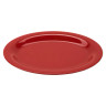 G.E.T - Diamond Harvest 12" x 9" Cranberry Oval Platter (12 Per Case) - OP-120-CR