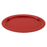 G.E.T - Diamond Harvest 13.5" x 10.25" Cranberry Oval Platter (12 Per Case) - OP-135-CR