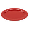 G.E.T - Diamond Harvest 9.75" x 7.25" Cranberry Oval Platter (24 Per Case) - OP-950-CR