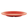 G.E.T - Diamond Harvest 5.5" Cranberry Wide Rim Plate (48 Per Case) - WP-5-CR