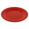 G.E.T - Diamond Harvest 7.5" Cranberry Wide Rim Plate (48 Per Case) - WP-7-CR