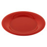 G.E.T - Diamond Harvest 9" Cranberry Wide Rim Plate (24 Per Case) - WP-9-CR