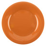 G.E.T - Diamond Harvest 9" Pumpkin Wide Rim Plate (24 Per Case) - WP-9-PK