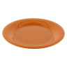 G.E.T - Diamond Harvest 9" Pumpkin Wide Rim Plate (24 Per Case) - WP-9-PK