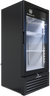 Beverage-Air - 25" Marketeer Black Merchandiser w/ 1 Swing Glass Door - MT10-1B