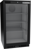 Beverage-Air - 21" Countertop Black Merchandiser w/ 1 Swing Glass Door - CT96HC-1-B