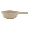 G.E.T - Diamond Ivory 10 oz Bowl W/ Handle (12 Per Case) - HSB-110-IV