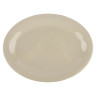 G.E.T - Diamond Ivory 12" x 9" Oval Platter (12 Per Case) - OP-120-DI