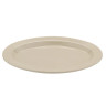 G.E.T - Diamond Ivory 11.5" x 8" Oval Platter (24 Per Case) - OP-215-IV