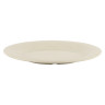 G.E.T - Diamond Ivory 10.5" Wide Rim Plate (12 Per Case) - WP-10-DI