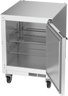 Beverage-Air - 24" Mobile Undercounter Refrigerator w/ 1 Solid Swing Door - UCR24AHC