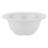 G.E.T - Diamond White 10 oz Rim Bowl (48 Per Case) - B-105-DW