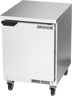 Beverage-Air - 24" Mobile Worktop Refrigerator w/ 1 Solid Swing Door - WTR24AHC-FLT