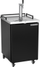 Beverage-Air - 24" Black Mobile Kegerator - BM23HC-B
