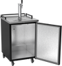 Beverage-Air - 24" Black Mobile Kegerator - BM23HC-B
