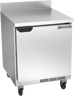 Beverage-Air - 27" Mobile Worktop Refrigerator w/ 1 Solid Swing Door - WTR27AHC