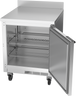 Beverage-Air - 27" Mobile Worktop Refrigerator w/ 1 Solid Swing Door - WTR27AHC
