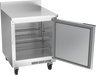 Beverage-Air - 27" Mobile Worktop Refrigerator w/ 1 Solid Swing Door & Foamed-In Backsplash - WTR27AHC-FIP