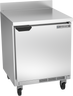 Beverage-Air - 27" Mobile Worktop Shallow Depth Refrigerator w/ 1 Solid Swing Door - WTR27HC