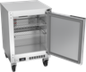 Beverage-Air - 20" Mobile Undercounter Shallow Depth Freezer w/ 1 Solid Swing Door - UCF20HC