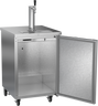 Beverage-Air - 24" Stainless Steel Mobile Kegerator - DD24HC-1-S