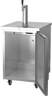 Beverage-Air - 24" Stainless Steel Mobile Kegerator - DD24HC-1-S
