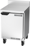 Beverage-Air - 20" Mobile Worktop Shallow Depth Refrigerator w/ 1 Solid Swing Door & Foamed-In Backsplash - WTR20HC-FIP